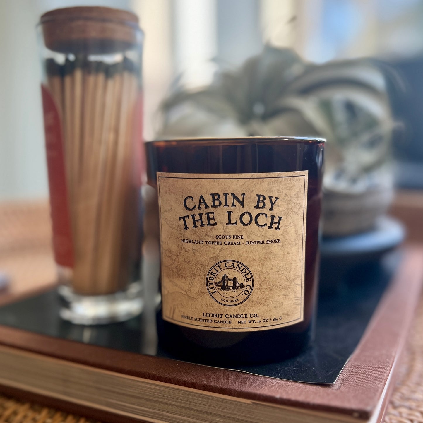 Cabin By The Loch Candle
