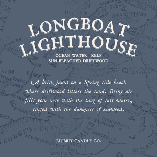Longboat Lighthouse Candle