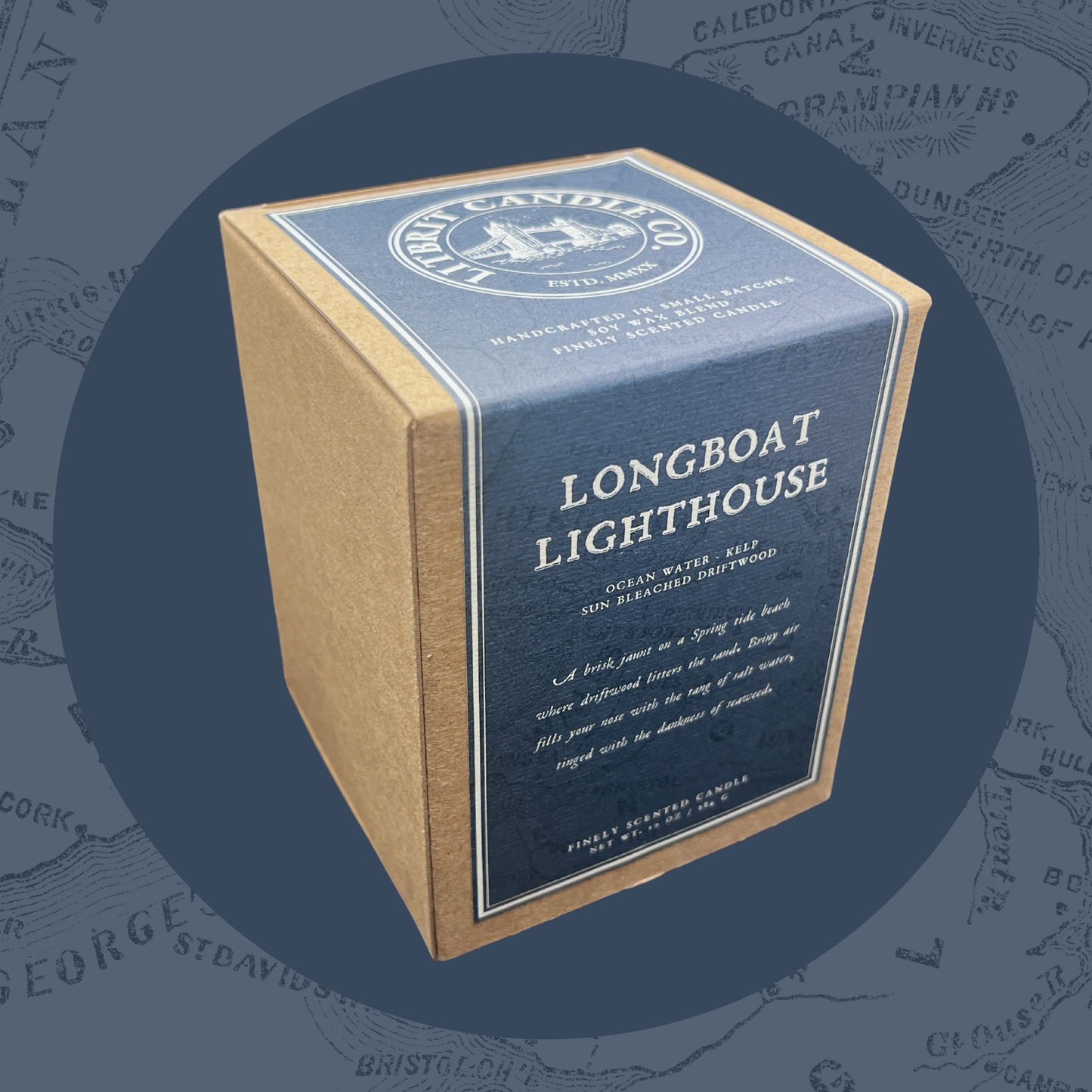 Longboat Lighthouse Candle