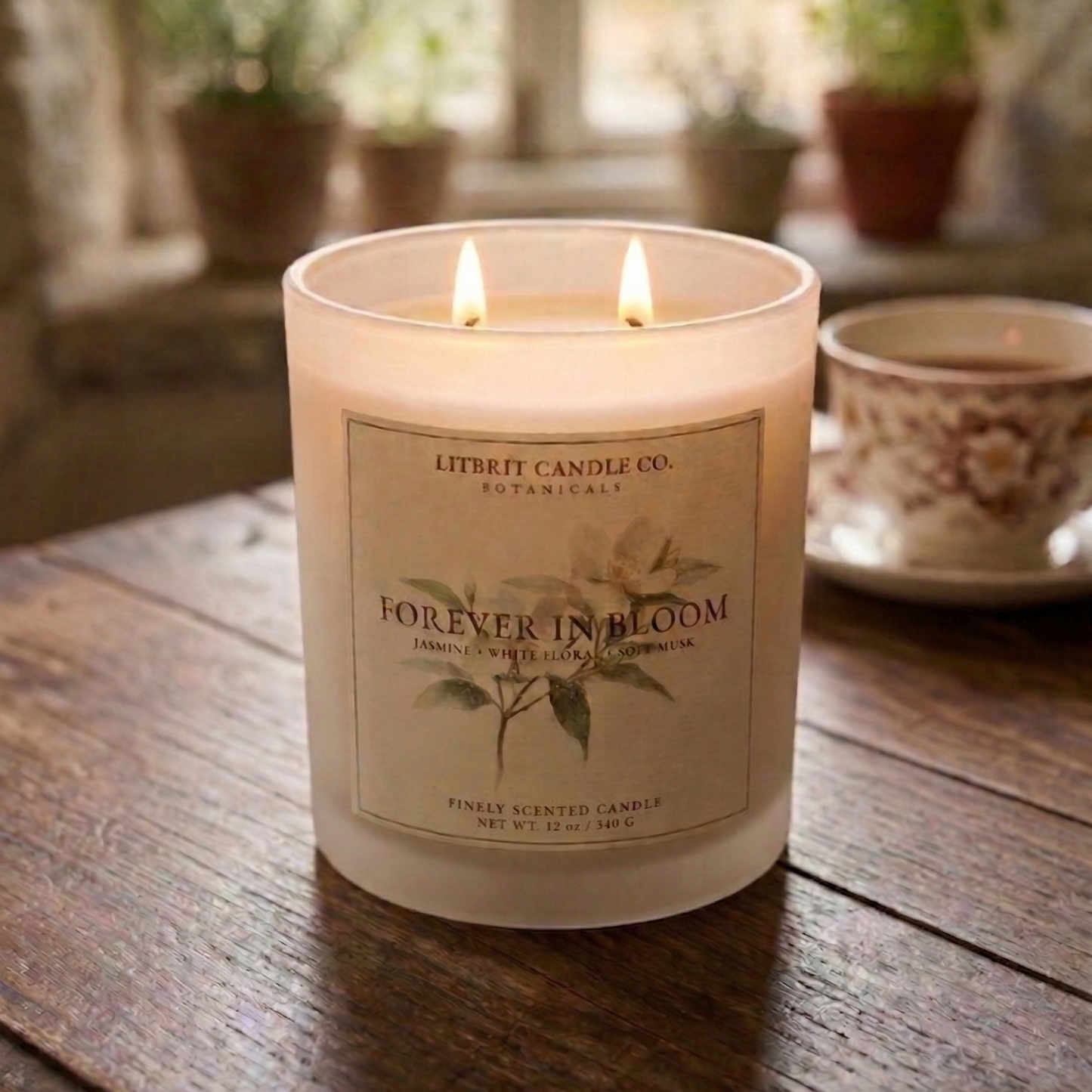 Forever In Bloom Candle