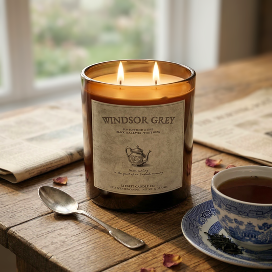 Windsor Grey Candle