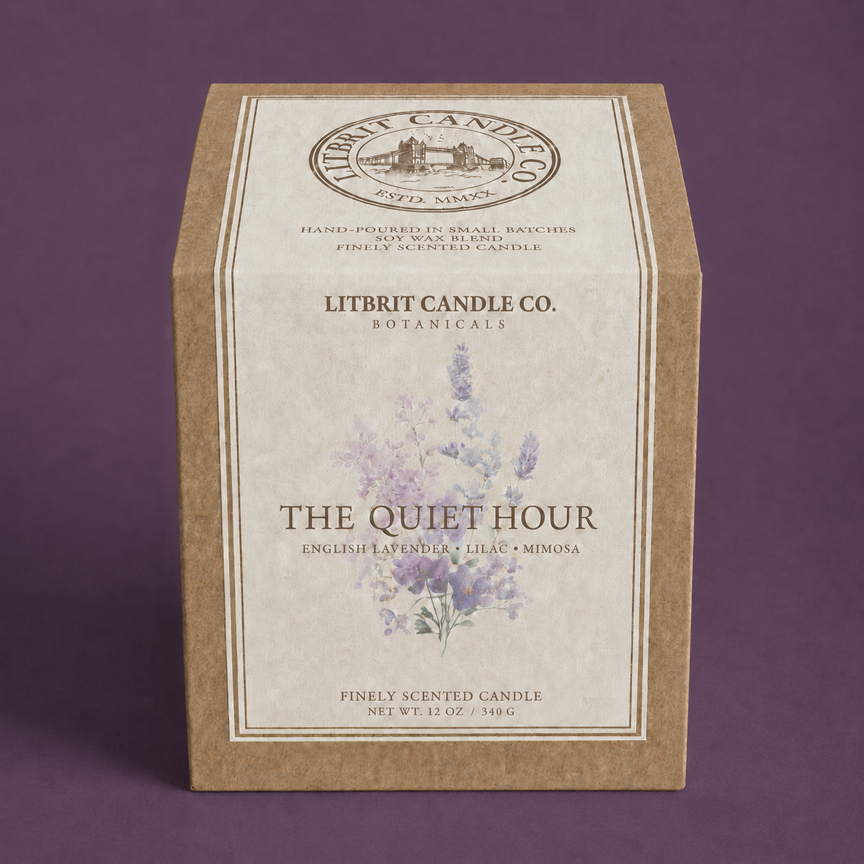 The Quiet Hour Candle