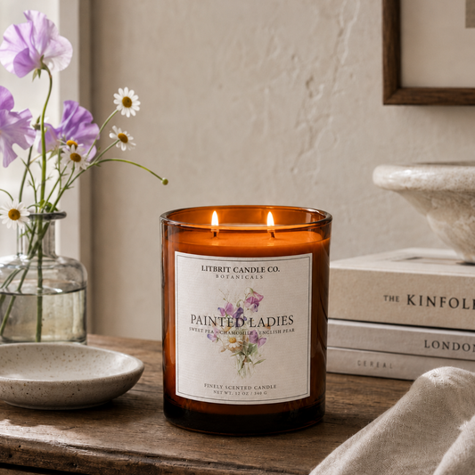 Painted Ladies Candle