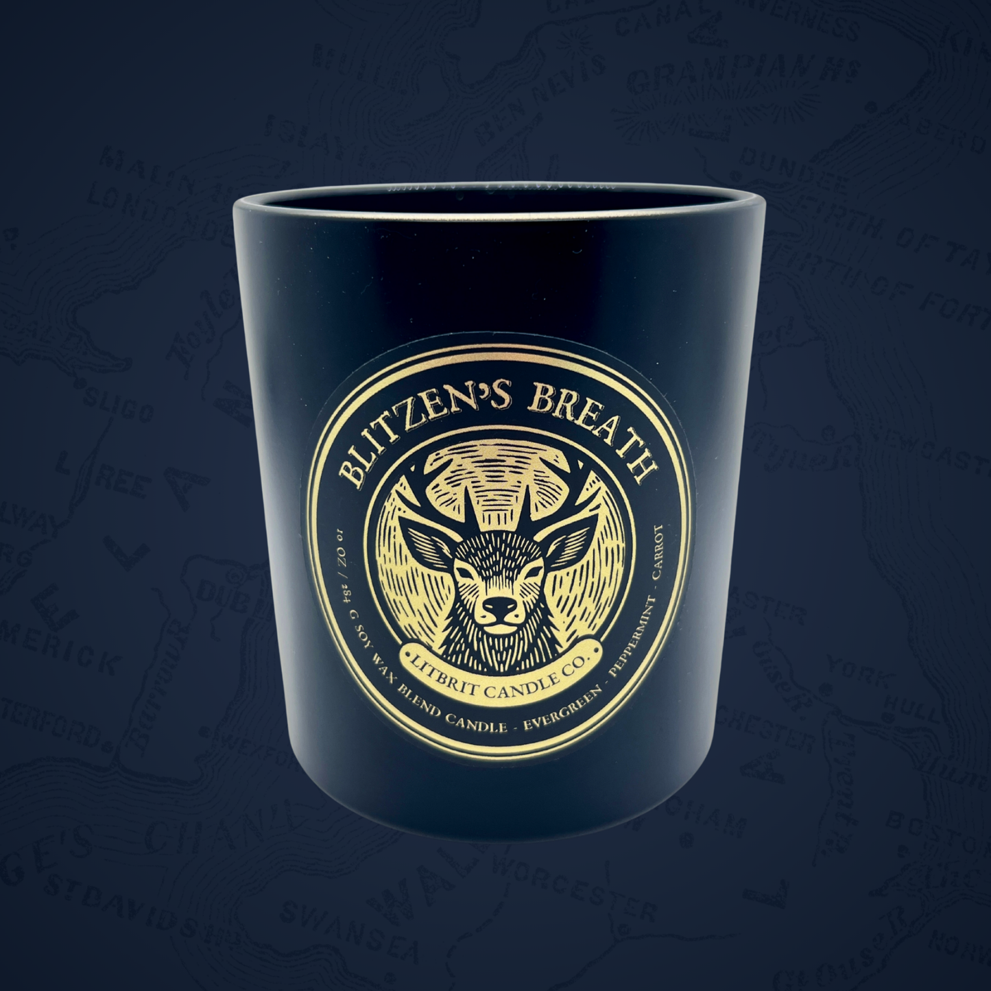 Blitzen's Breath Candle