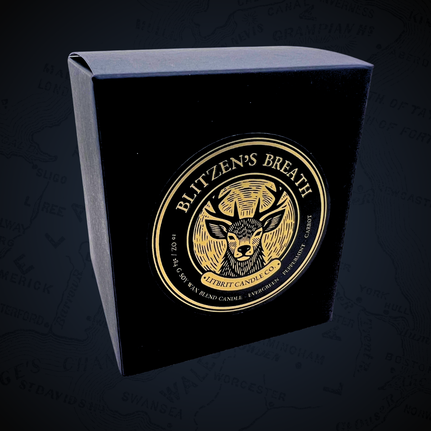 Blitzen's Breath Candle