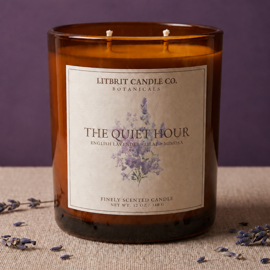 The Quiet Hour Candle