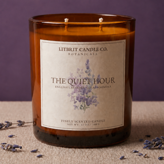 The Quiet Hour Candle