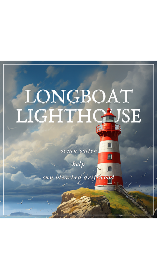 Longboat Lighthouse Candle