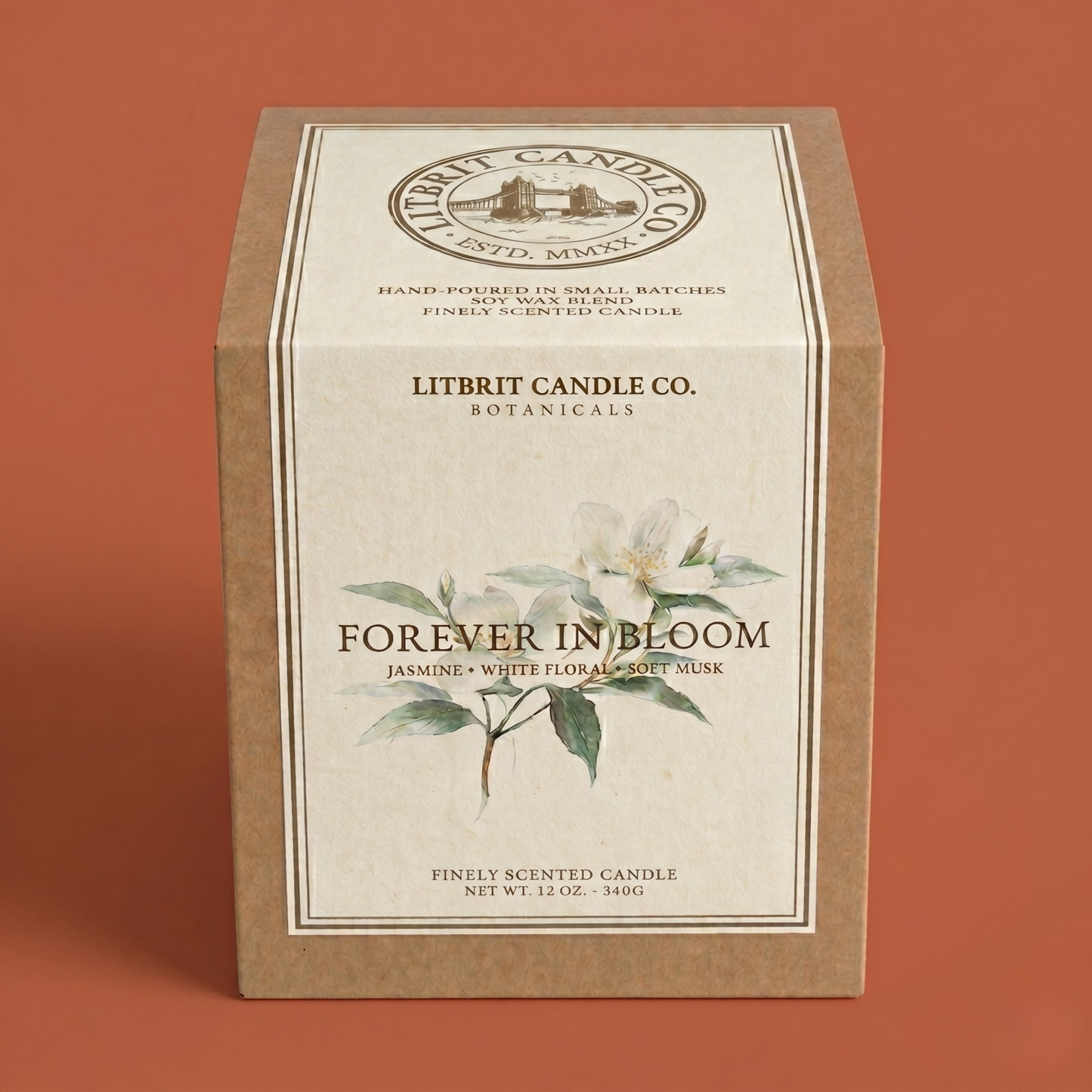 Forever In Bloom Candle