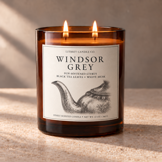 Windsor Grey Candle
