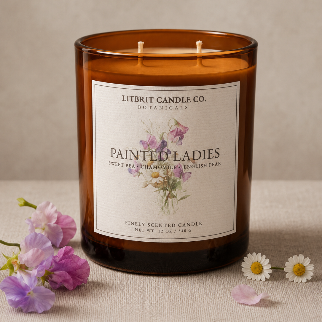 Painted Ladies Candle