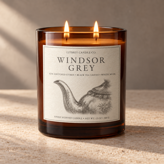 Windsor Grey Candle